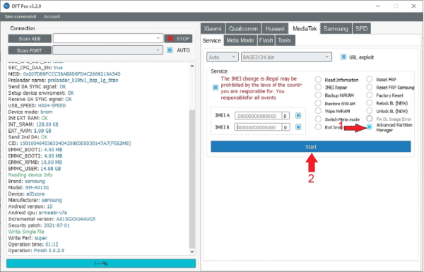 A325F IMEI REPAIR DOWNGRADE METHOD WITH DTF PRO