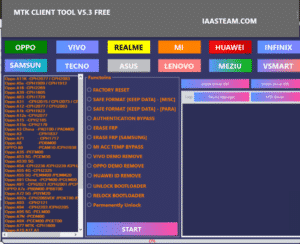 MTK Client Tool V5.3 Free unlimited license tool