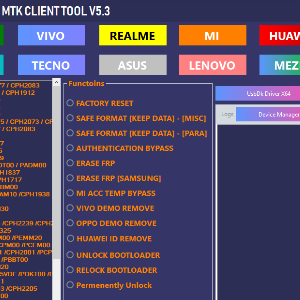 MTK Client Tool V5.3 Free unlimited license tool