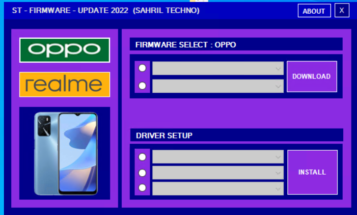 ST - Firmware Update Tool 2022 Free Download OPPO Realme Repair Firmware Downloader Tool V1.2