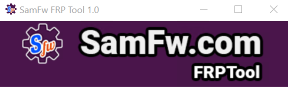 Download SamFw FRP Tool 1.0 - Remove Samsung FRP one click Easy FREE FRPLock Remove Tool