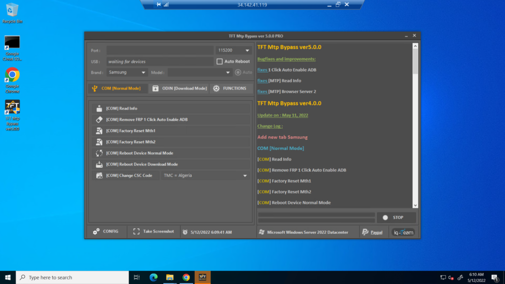 Samsung FRP Tool 2022 Latest  TFT MTP Bypass Tool (Direct
