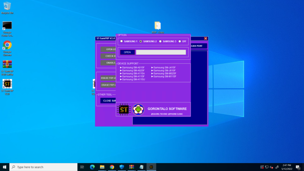 UPDATED ST SamFRP Tool V2.0 Samsung GORONTALO 2022 Free Software Download -  IAASTEAM