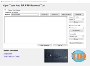 Viper Team TIR FRP Removal Tool V1.9.01 -2023 ADB Fastboot Moto Flashtool - Free Download