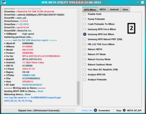 MTK META Utility V44 MTK META Utility V44 MTK Force BootRom NO Testpoint  UFS and EMMC Devices Supported Download MTK META Utility V44 