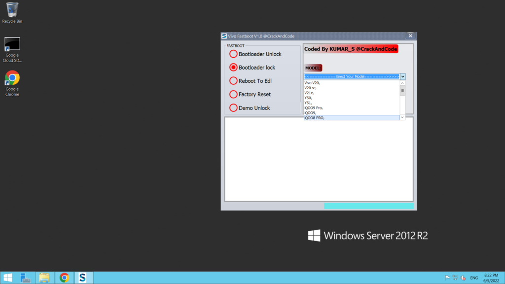 VIVO Fastboot V1.0 By Kumar S Free Download (Bootloader unlock, Reboot to edl Download VIVO Fastboot V1.0 | Factory Reset, FB to EDL, BL Unlock - Relock VIVO Fastboot V1.0 CrackCode