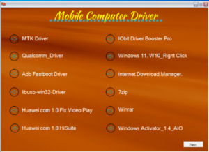 AIO Mobile Computer Driver Pack 4PC [ Windows XP 7 8 10 11 ]