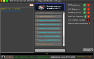 BMB TOOL V20 Qualcomm Oppo Xiaomi Samsung Update 2022 - FREE