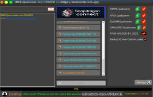 BMB TOOL V20 Qualcomm Oppo Xiaomi Samsung Update 2022 - FREE