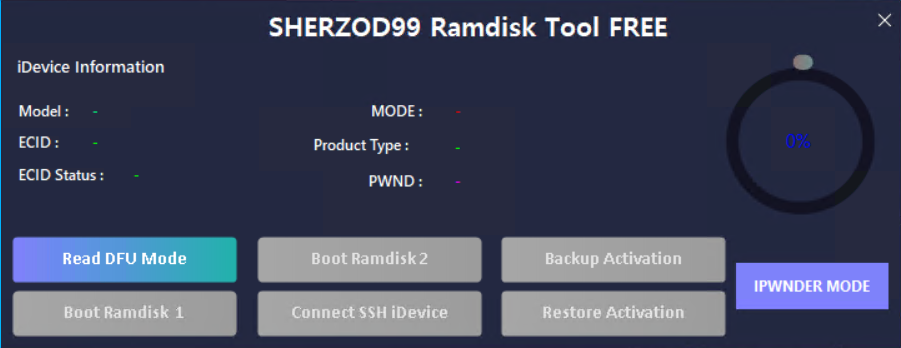 SHERZOD99 Ramdisk FREE Tool Download FOR Windows iOS 15 iCloud Bypass FREE Tool SHERZOD99 Ramdisk Tool FREE For All Windows Users Working 100% SHERZOD99 Ramdisk Tool Free No Need Activation No Payment No NO ECID Registration Needed