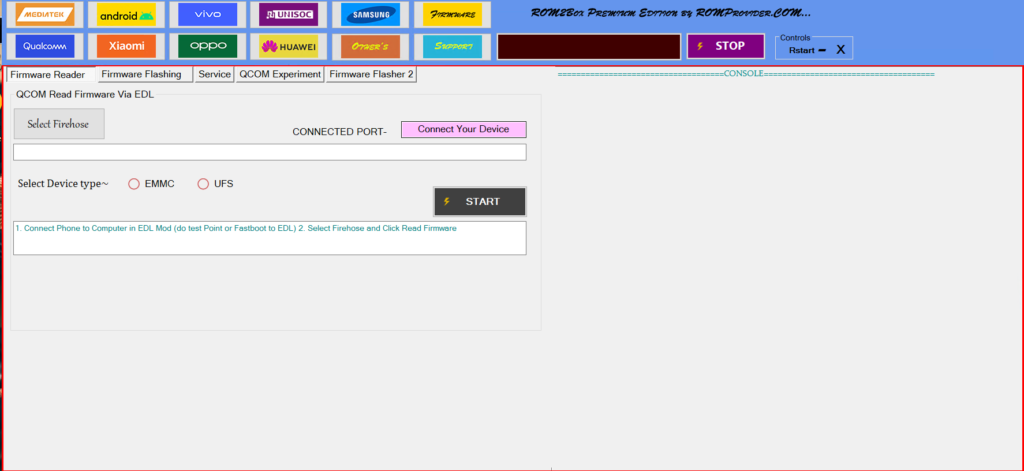 ROM2Box V2.1 Free Download For Windows Computer - Supported Android, Qualcomm, OPPO, MediaTek