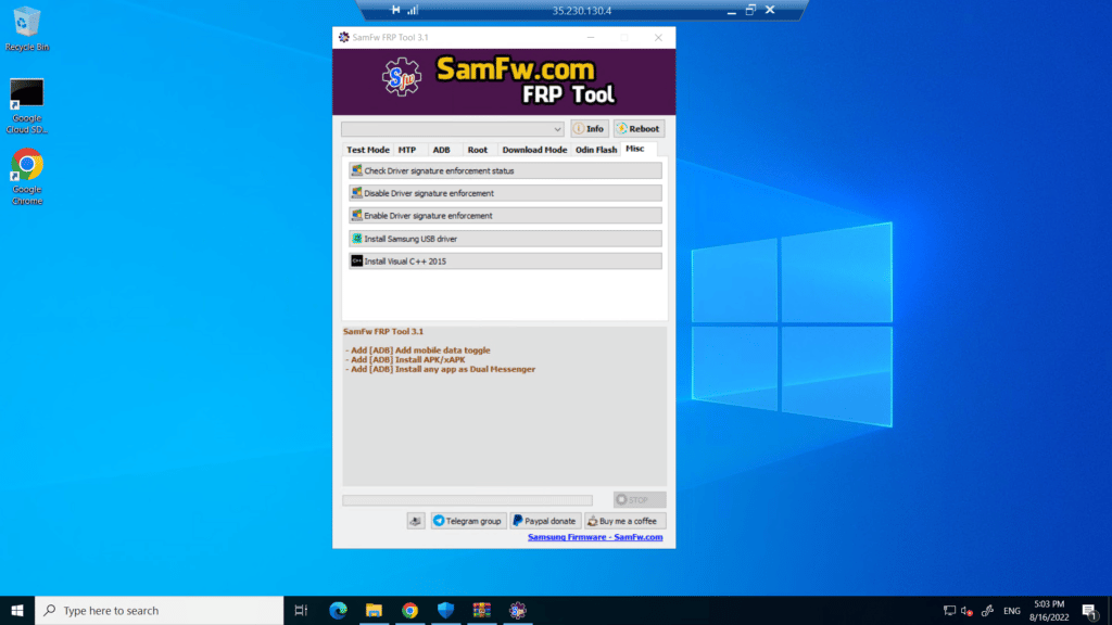 SamFw FRP Tool 3.1 - Remove Samsung FRP one click FREE Samfw FRP Tool V3.1 Download SamFw FRP Tool V3.1 SamFw FRP Tool 3.1 2022 – Remove Samsung FRP one click