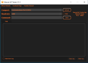 Marvel AT Tester V1.1 New Free Tool For Sending AT Commands - Comport Marvel AT Tester V1.1 (Free Tool) What's New In Marvel At Tester V1.1: Fix Dll Files Missing (Tested Portable).