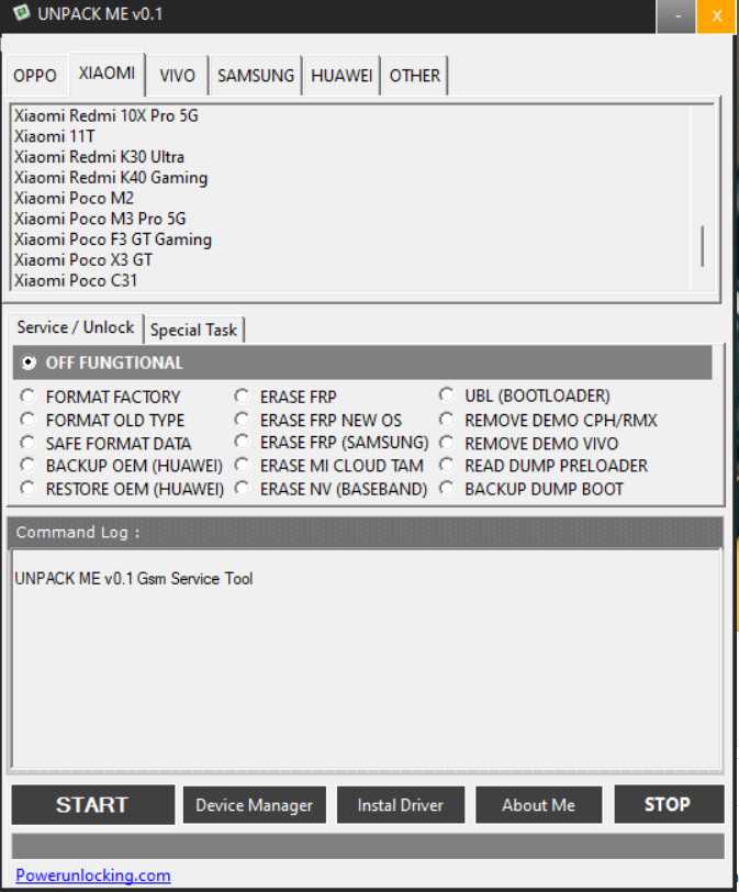 GSM Service UnPackME Tool V0.1 For ALL MTK Devices Download UnpackMe 0.1 FREE For ALL Mediatek devices Xiaomi Oppo Vivo Infinix Tecno