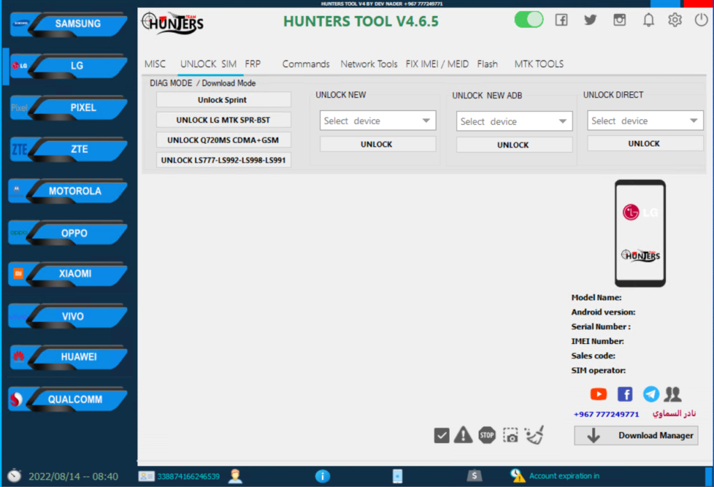 HUNTER TOOL V4.6.5 CRACK FREE License No Register 2022 HUNTER TOOL V4.6.5 Crack + Loader No need for Activation / License