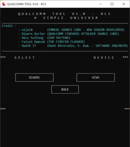 Download Free Qualcomm Tool V3.0 - RC5 A Simple Unlocker Tool 2022 Qualcomm Tool V3.0 - RC5 - For UFS EMMC Command Line Tool