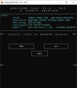 Download Free Qualcomm Tool V3.0 - RC5 A Simple Unlocker Tool 2022 Qualcomm Tool V3.0 - RC5 - For UFS EMMC Command Line Tool