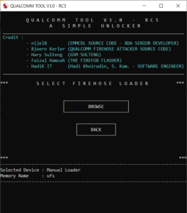 Download Free Qualcomm Tool V3.0 - RC5 A Simple Unlocker Tool 2022 Qualcomm Tool V3.0 - RC5 - For UFS EMMC Command Line Tool