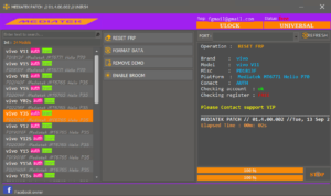 VIVO MediaTek Patch Tool VIP Free Tool - 1.4.00.002 VIVO MTK Patch Tool By Herry Zeabrix's With Login / VIVO New Security Supported (No Dead Risk)