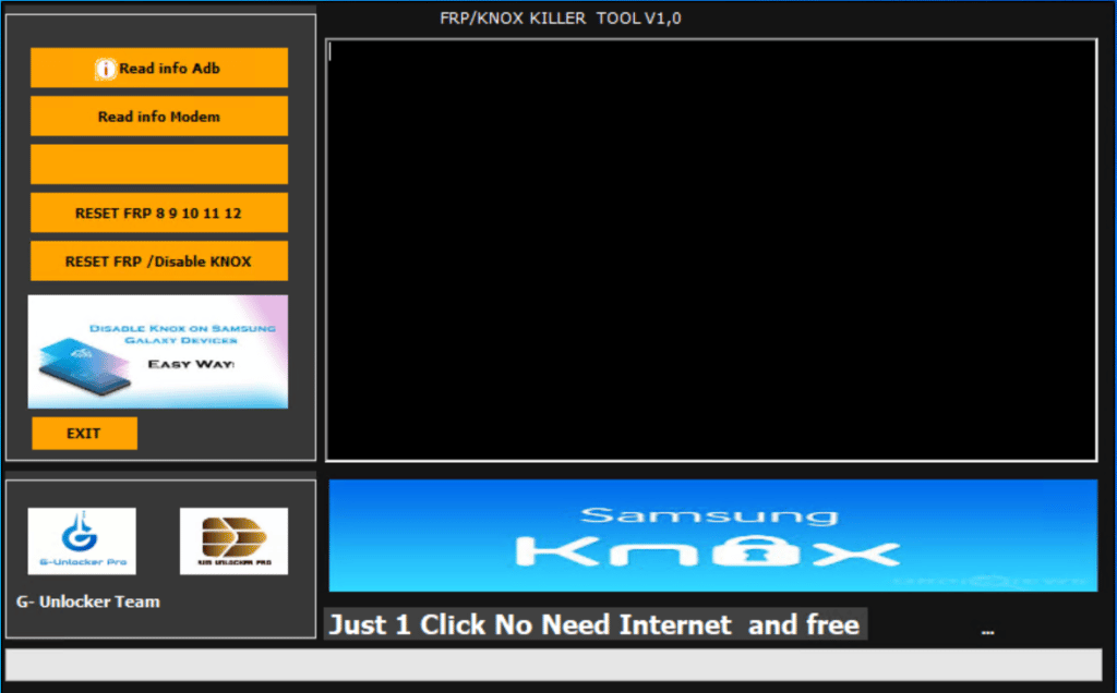 Knox Killer FRP Tool V1.0 FREE Samsung Knox Disable Tool 2022 The EasyWay Samsung Knox Disable Tool 2022
