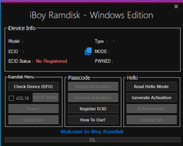 iBoy Ramdisk Tool 2022 - iOS 15 Bypass Unlimited Free iCloud Unlock Windows Edition #NO.1 Ramdisk Tool Bypass Passcode/Disable iOS15 16 Without Jailbreak Unlimited Devices