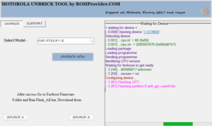 Download Motorola unbrick tool V1.0 Free 4 PC   Motorola unbrick tool is a Motorola smartphone repairing tool created by romprovider, by using this tool you can restore bootloader on any hard bricked Motorola phone through emergency download mod/ EDL on qcom & BROM Mod on Mediatek.