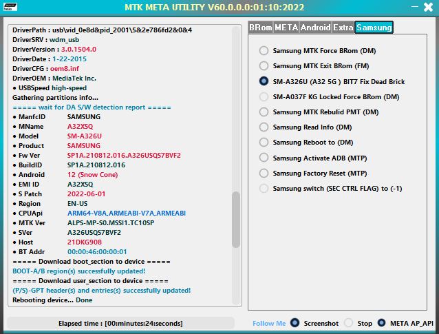 MTK META Utility V60 Primary Boot Region Brick Fix Tool Free Download MTK Meta Utility 2022 On IAASTEAM.COM