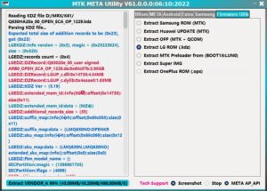 MTK META Utility V61 Primary Boot Region Brick Fix Tool Free Download MTK META Utility V61