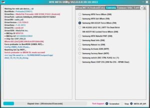 MTK META Utility V63 Added Samsung old devices (2016 - 2018)