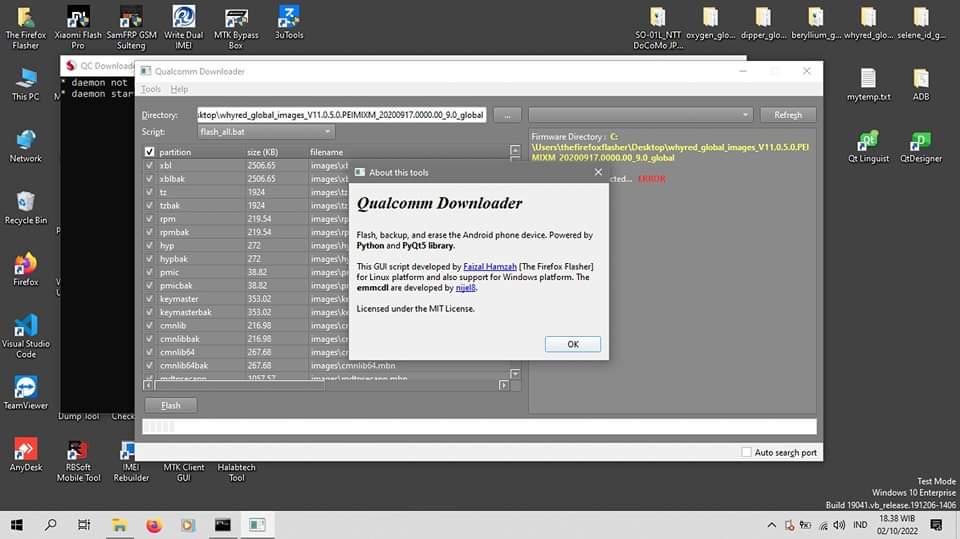 QC Qualcomm Downloader 4 Linux Windows Platform EDL ADB Fastboot FREE TFF Tool 2022 Ok. This Newly Uploaded the second 2nd beta version of QC Qualcomm Downloader which supports two platforms: Windows and Linux