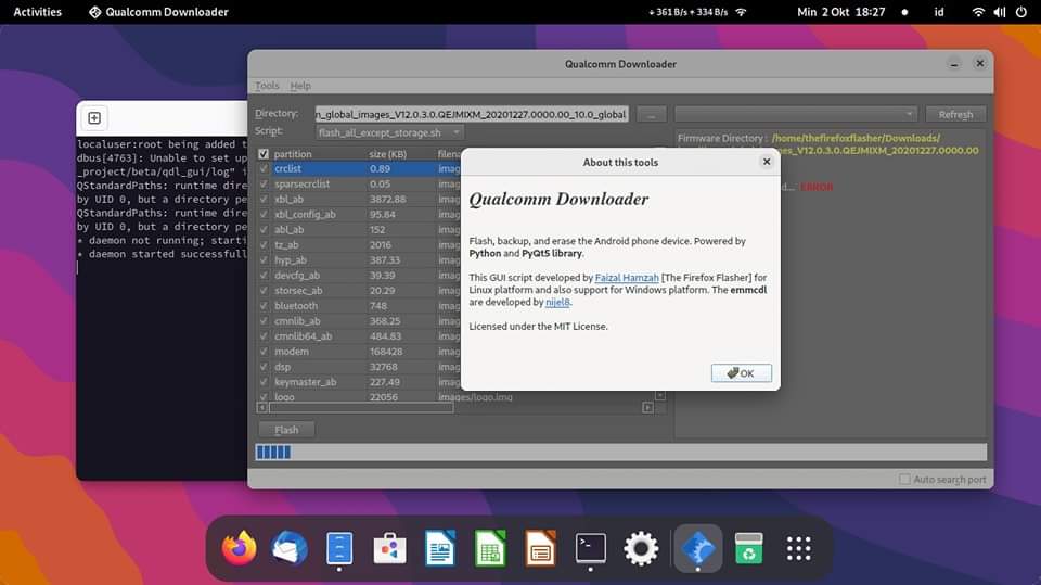 QC Qualcomm Downloader 4 Linux Windows Platform EDL ADB Fastboot FREE TFF Tool 2022 Ok. This Newly Uploaded the second 2nd beta version of QC Qualcomm Downloader which supports two platforms: Windows and Linux