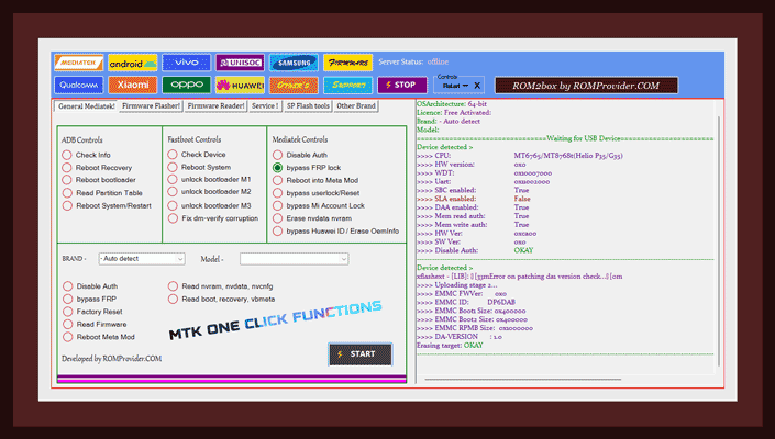 ROM2Box V3.1 Free Download For Windows Computer - Supported Android, Qualcomm, OPPO, MediaTek