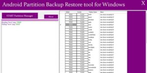 [ 2022 ] Android Partition backup Restore for Windows Toolkit