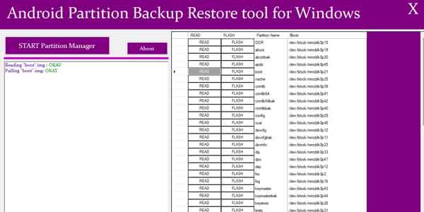 [ 2022 ] Android Partition backup Restore for Windows Toolkit