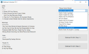 Download Sideload Unlocker V1.1 Developed By SanJay Ghimire (Sideload To EDL Boot) Download Sideload Unlocker V1.1 - FREE TOOL (Boot Device To Sideload - EDL)