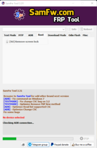 SamFw FRP Tool 3.31 - Remove Samsung FRP one click Final Update 2022