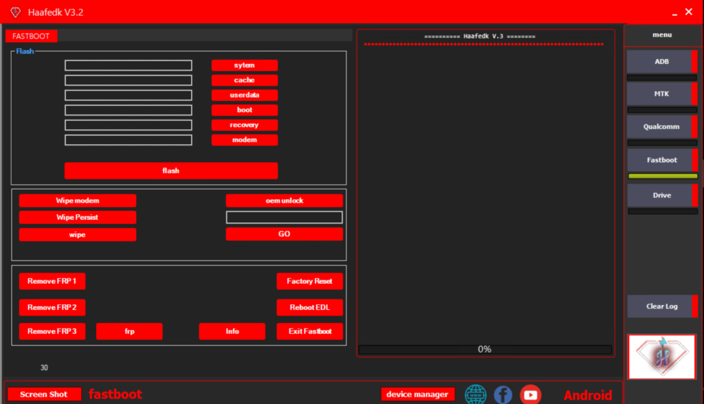 MTK Qualcomm Fastboot Haafedk Tool V3.2 Free Update Download