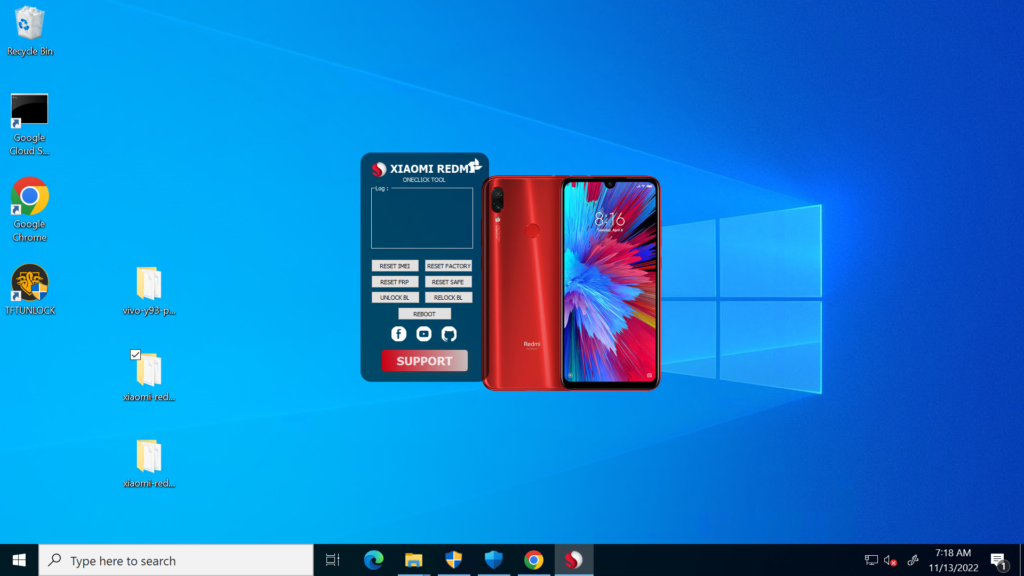 [ FREE ] Download Xiaomi Redmi Note 7 1-Click Tool IAASTeam Update