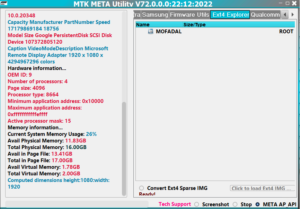 Download FREE MTK META Utility V72 1st Mission Completed 23.12.2022.