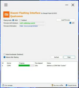 Xiaomi Flashing Interface V1.0 4 Qualcomm Zesuga Project 2022 The 9008 Fastboot Xiaomi Flasher Interface v1.0