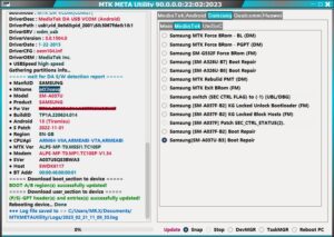 MTK META Utility V90 2023 Force Repair Unlock Recommended Tool