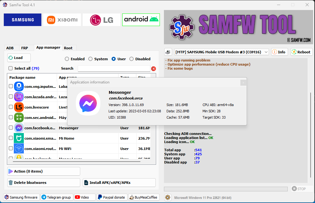 Download FREE SamFw Tool 4.7.1 2023 - Qualcomm Samsung Xiaomi LG Android  Update #FRP #1 - IAASTEAM