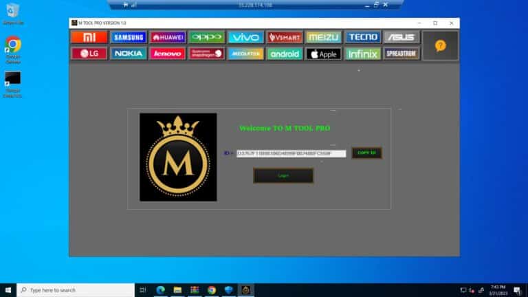 M Tool Pro V1.0 Unlock Tool Offline 2023