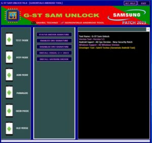 Samsung FRP 2023 G-ST SamUnlock V6.0 + FREE Permanent Crack Activator ~ IAASTeam.com