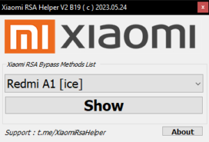 Xiaomi RSA Helper Tool: Free Update 2023.06.13 - Disable Hardware RSA Protection for Xiaomi, Redmi, Poco, and Mi Devices