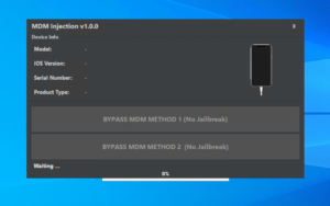 Download 2023 MDM Injection Windows Tool v1.0.0 4 FREE MDM Bypass