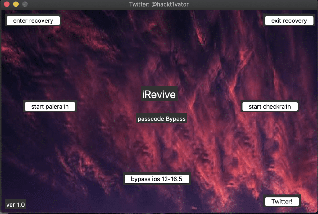 iRevive - Passcode Bypass Tool for iOS 12-16 on macOS | FREE Untethered | Signal Supported 2023