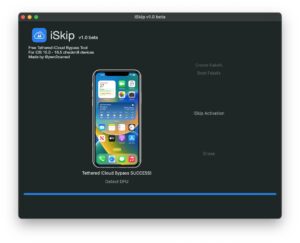 [ Windows+MacOS ] Download FREE iSkip The Checkm8 Tethered iCloud bypass tool for iOS 15.0 - 16.5 [ℹ️V1.0]