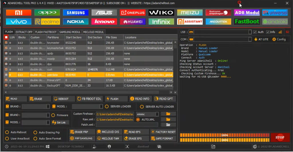 Download FREE ADANICHELL TOOL PRO V1.4.4 Updated Release 2023