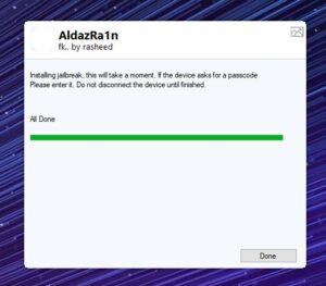 Download FREE AldazRa1n Windows iDevice Jailbreak Tool 2023 - iPad iPhone AppleTV- Checkra1n 4PC Dev :  iAldaz Activator Cracked : Rasheed KS AldazRa1n  Aldazra1n Windows AldazRa1n is an iCloud Jailbreak software for checkm8 devices (A8-A11) on iOS 12.0-16.3